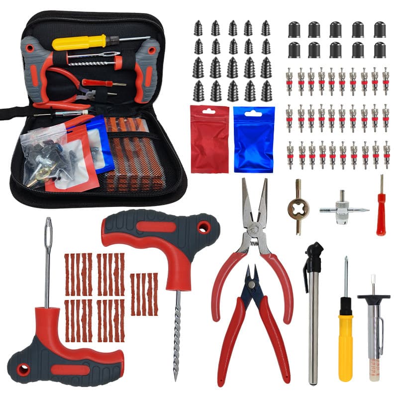 65pc96pc tire repair tool set car motorcycle electric battery car vacuum tire strip tire 7