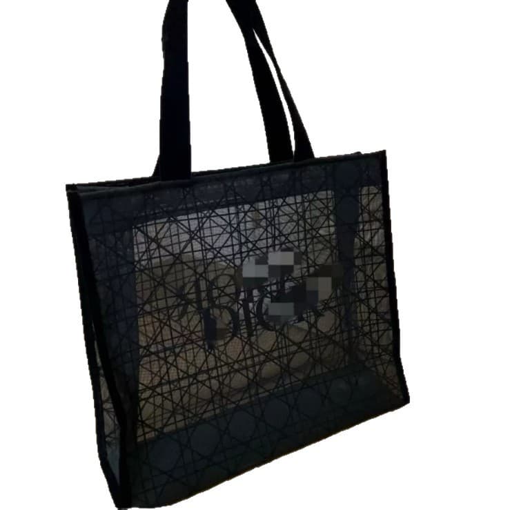 D's Beauty Gifts Women's Shoulder Bag Cannage Mesh Bag Tote Bag Beach Bag 6