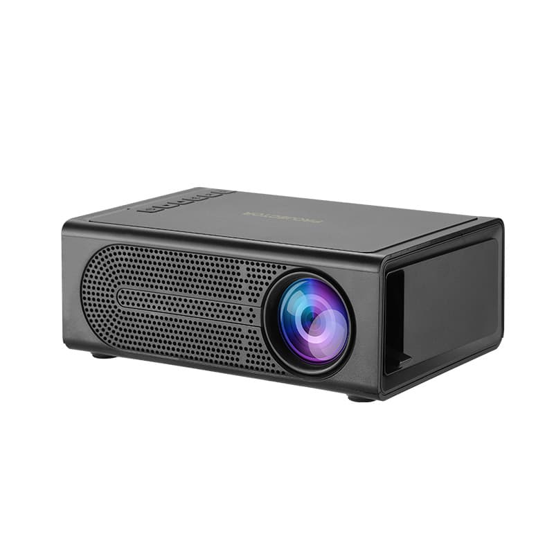 Cross-border M200 portable mini projector LED mobile phone home theater wired mobile phone same screen supports 1080p 10