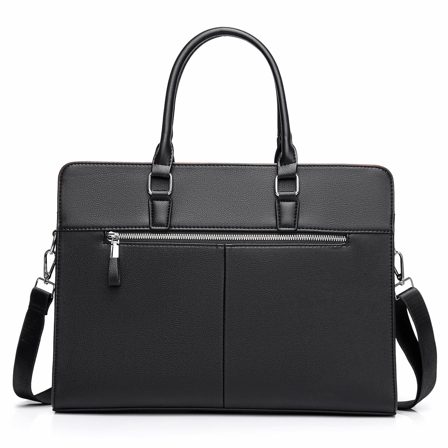Cross-border men's bag large capacity horizontal men's handbag business briefcase shoulder crossbody bag business trip computer bag 5