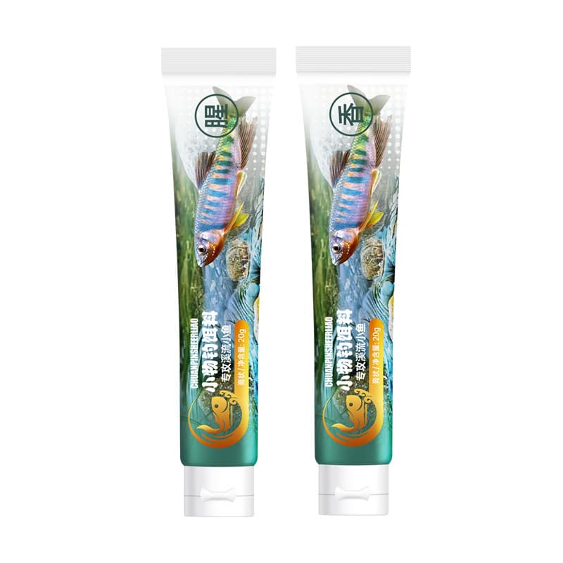 Small bait toothpaste bait no-wash stream gluten crucian carp horse mouth grouper special grouper white strip bait fishing 6
