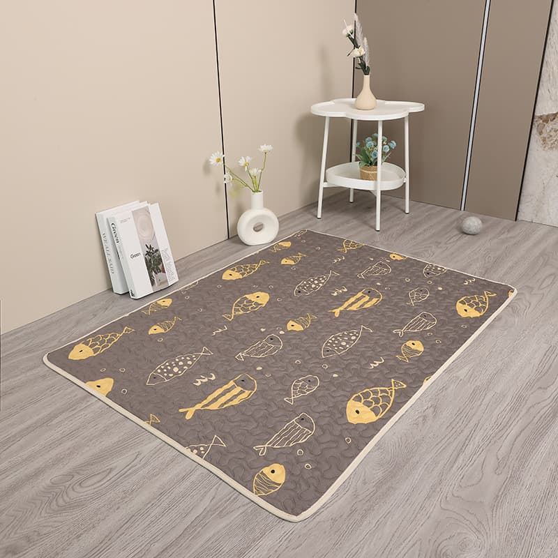 Summer pet sleeping mat kennel cat mat dog sleeping dog bed for all seasons easy to clean cotton mat moisture-proof 8