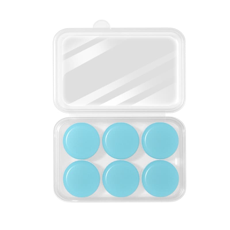 Silicone mud earplugs are shapeable, soundproof, noise-reducing, sleeping, swimming, waterproof, study dormitory, snoring and noisy 6