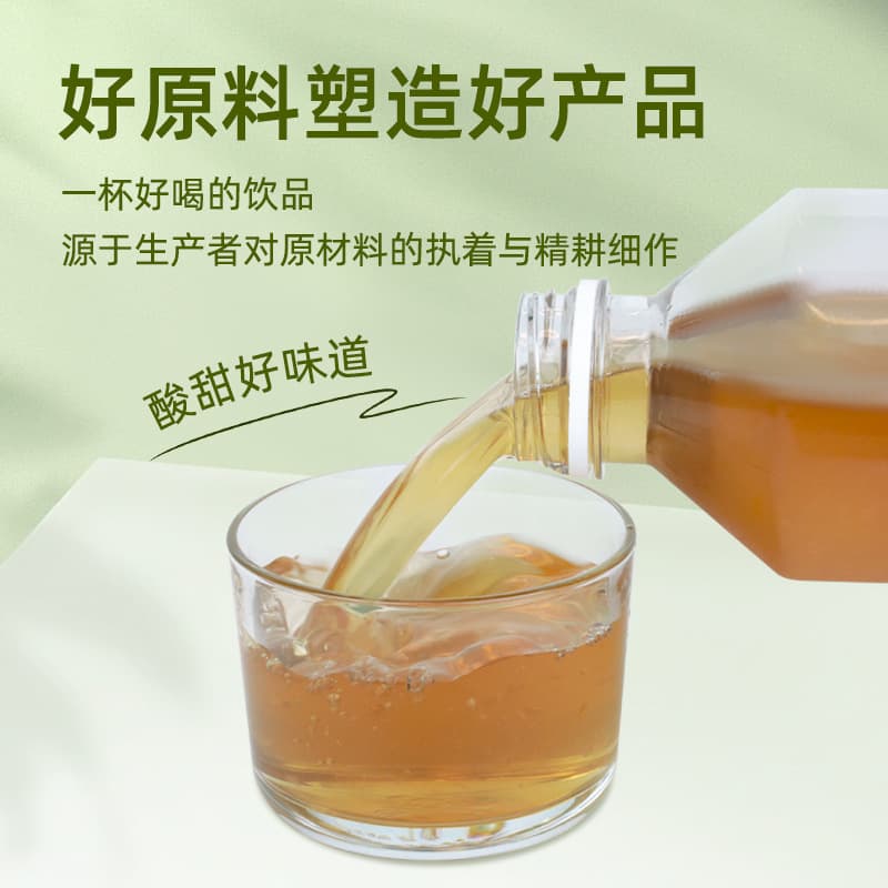 Delands frozen tangerine peel plum juice ice American salty and sour plum flavor juice lemon tea milk tea shop exclusive 3