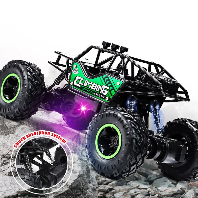 Factory dropshipping children's climbing off-road vehicle charging remote control 2.4G remote control off-road toy boy racing 5