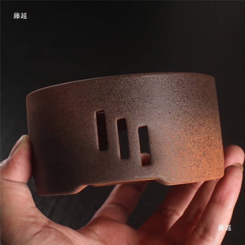 Ceramic incense burner household indoor essential oil heating candle burner coffee powder incense lamp sandalwood powder incense diffuser 5