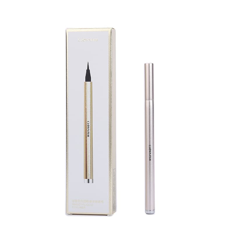 Clownfish slender description soft-bristled eyeliner long-lasting waterproof non-fading non-fading novice liquid eyeliner eyebrow pencil for women 6