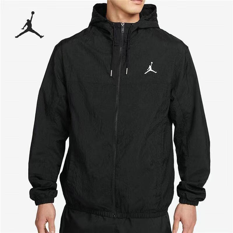 AJ sports windbreaker men's new spring and autumn casual jacket new outdoor breathable student long-sleeved running jacket