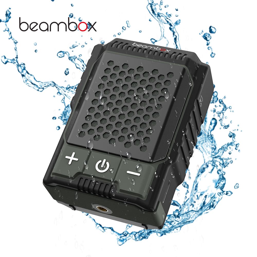 Spot popular cycling audio wireless Bluetooth outdoor magnetic waterproof IP65 pendant call walkman small speaker 2