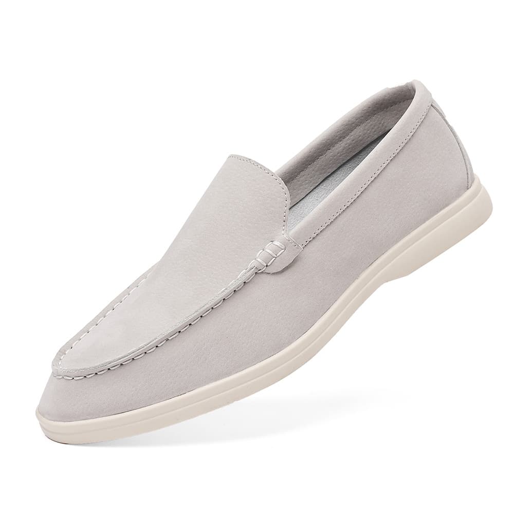 Men's British loafers retro casual single-foot casual versatile lazy shoes summer breathable 10