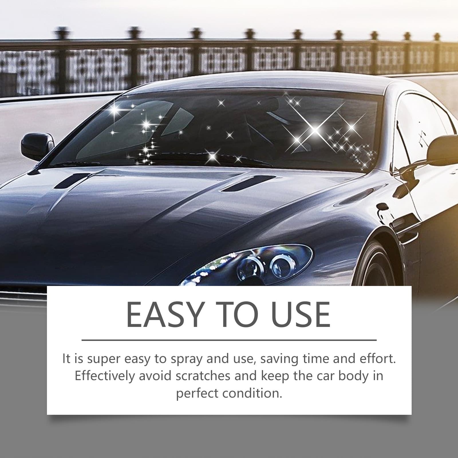 Rayhong Car Scratch Care Spray Set Maintenance, Renovation, Scratches, Scratches, Polishing, Touch-up Paint Maintenance 4