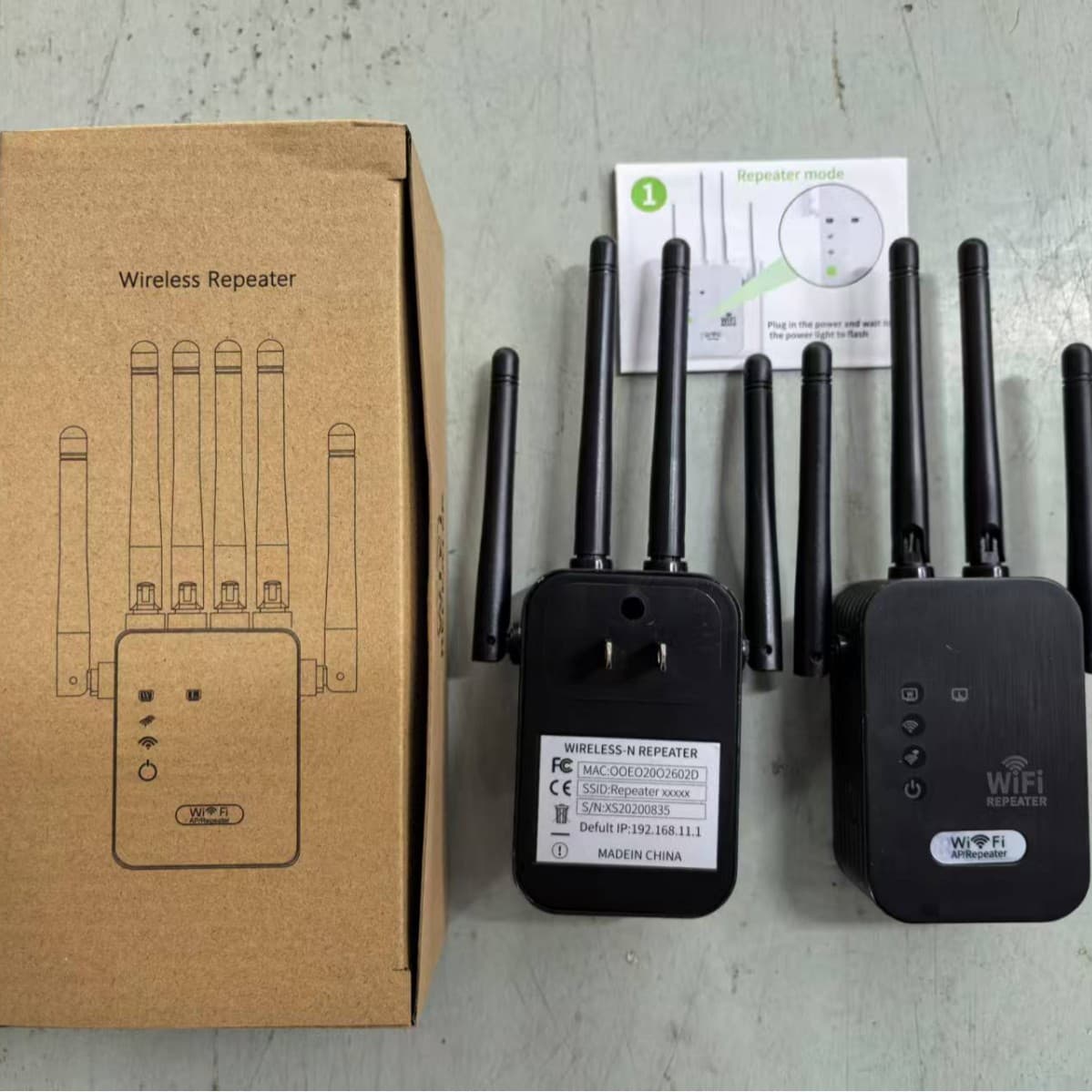 Direct supply repeater wireless wifi signal amplifier dual-band extender extender gigabit booster router 5