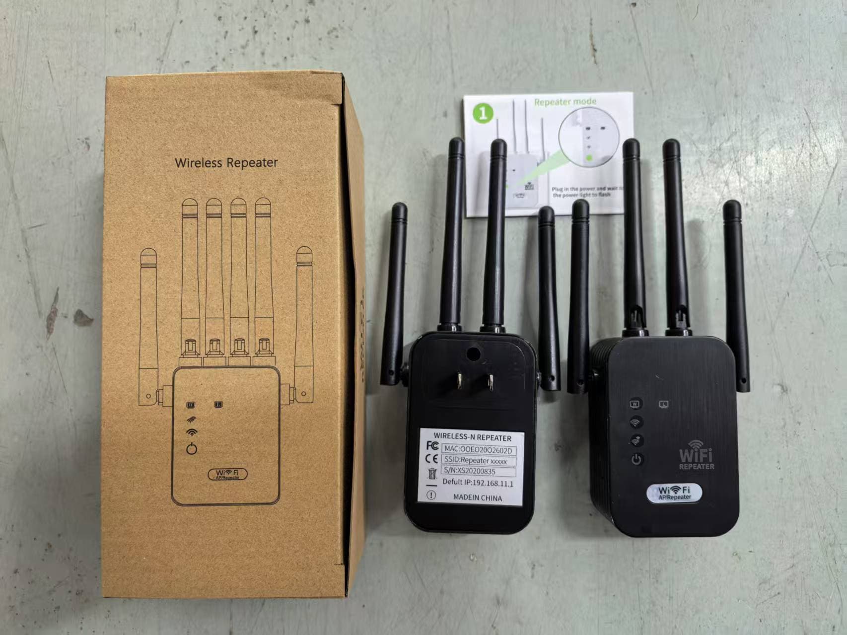 Direct supply repeater wireless wifi signal amplifier dual-band extender extender gigabit booster router 7