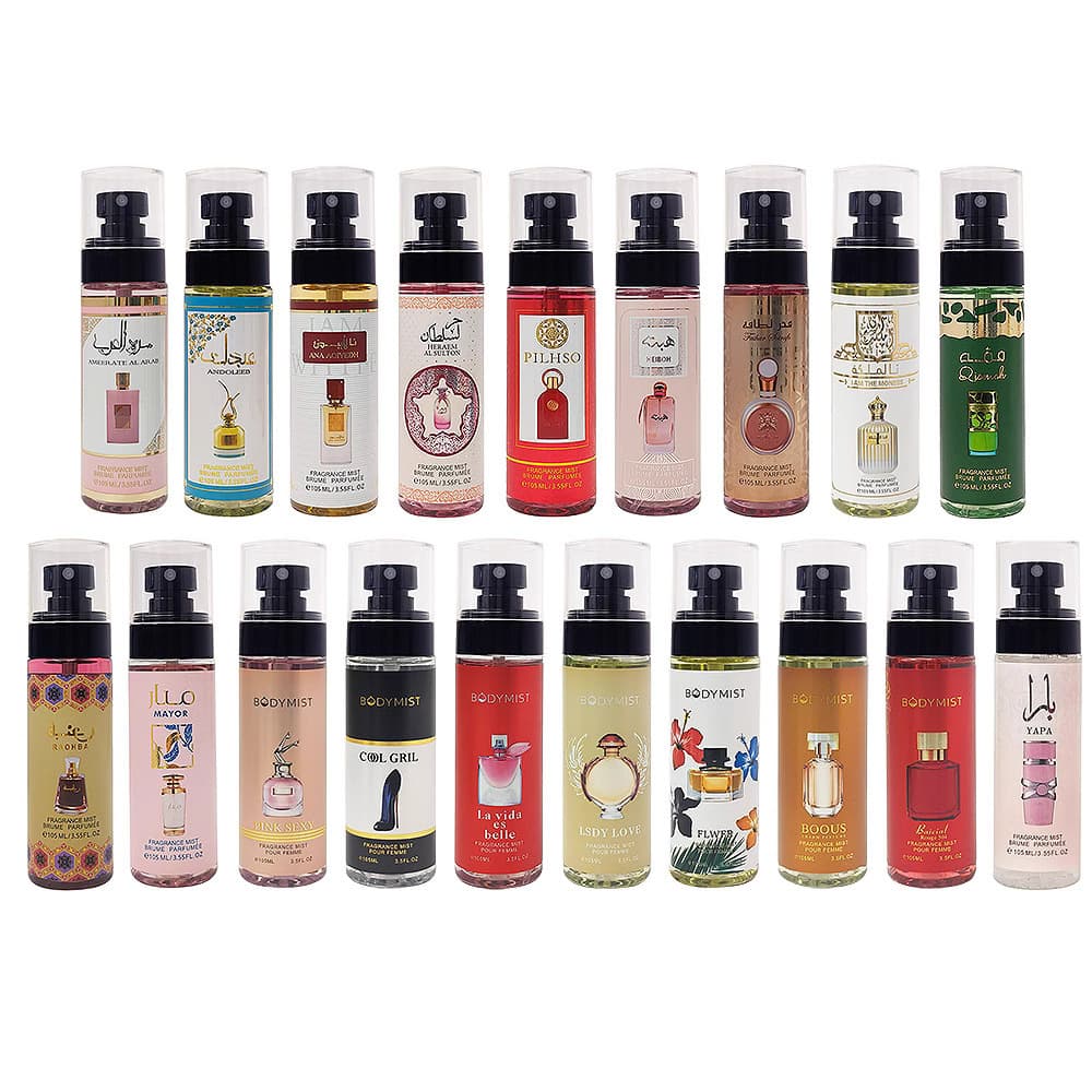 Cross-border foreign trade body spray Arab Russia California popular big-name wholesale balm bodymist perfume 6