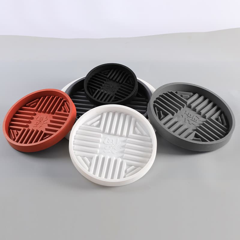 Breathable flower pot tray base thickened resin durable flower pot pad potted green plant water tray indoor home balcony 4