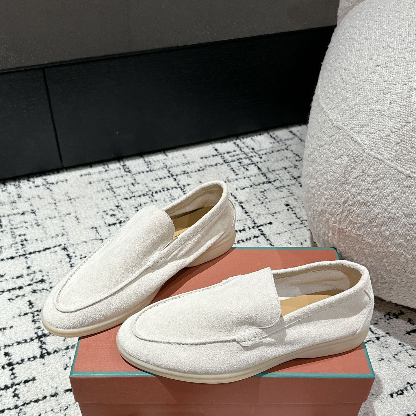 Men's luxury loafers, slip-ons, casual flat shoes, high-end quality foreign trade genuine leather shoes 5