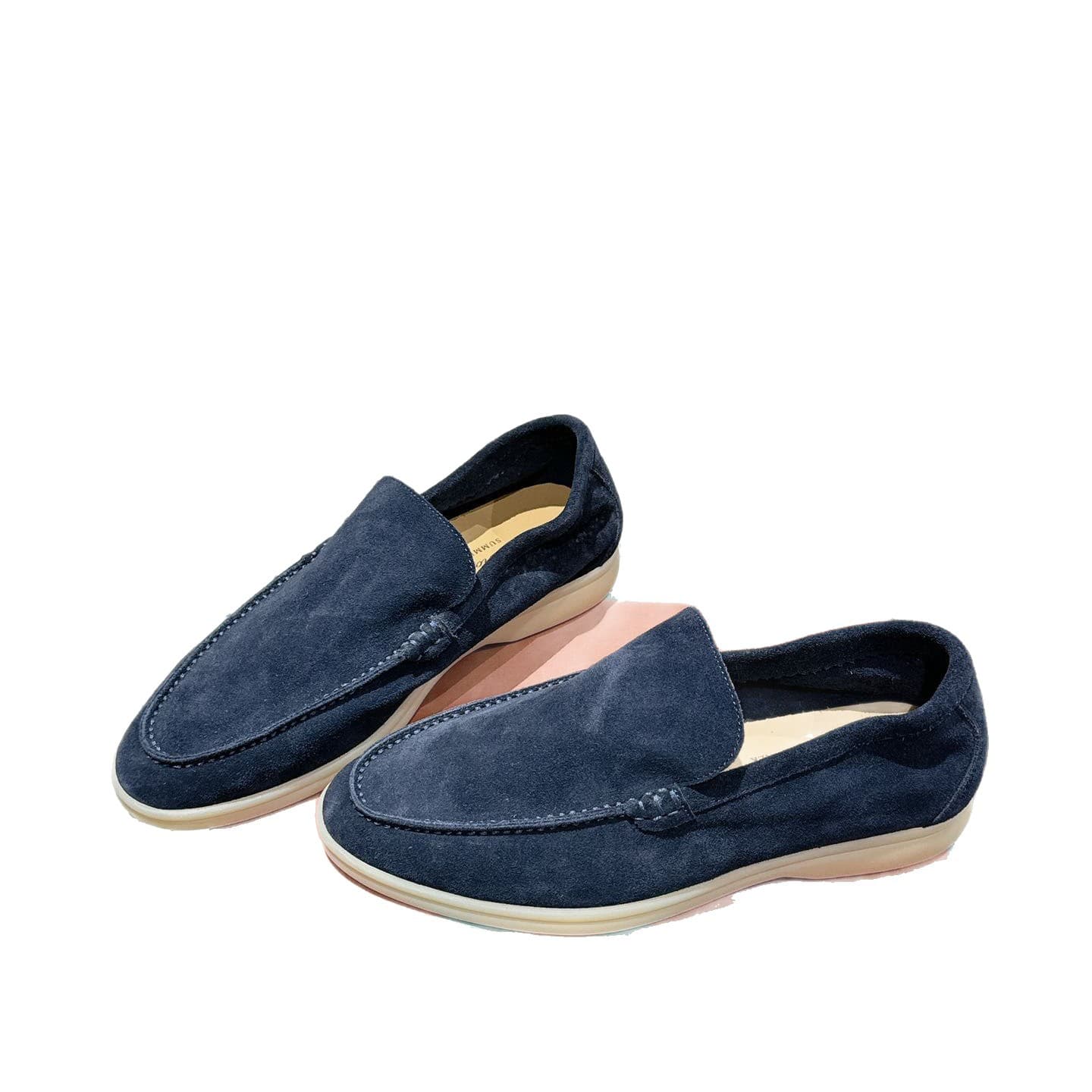 Men's luxury loafers, slip-ons, casual flat shoes, high-end quality foreign trade genuine leather shoes 6