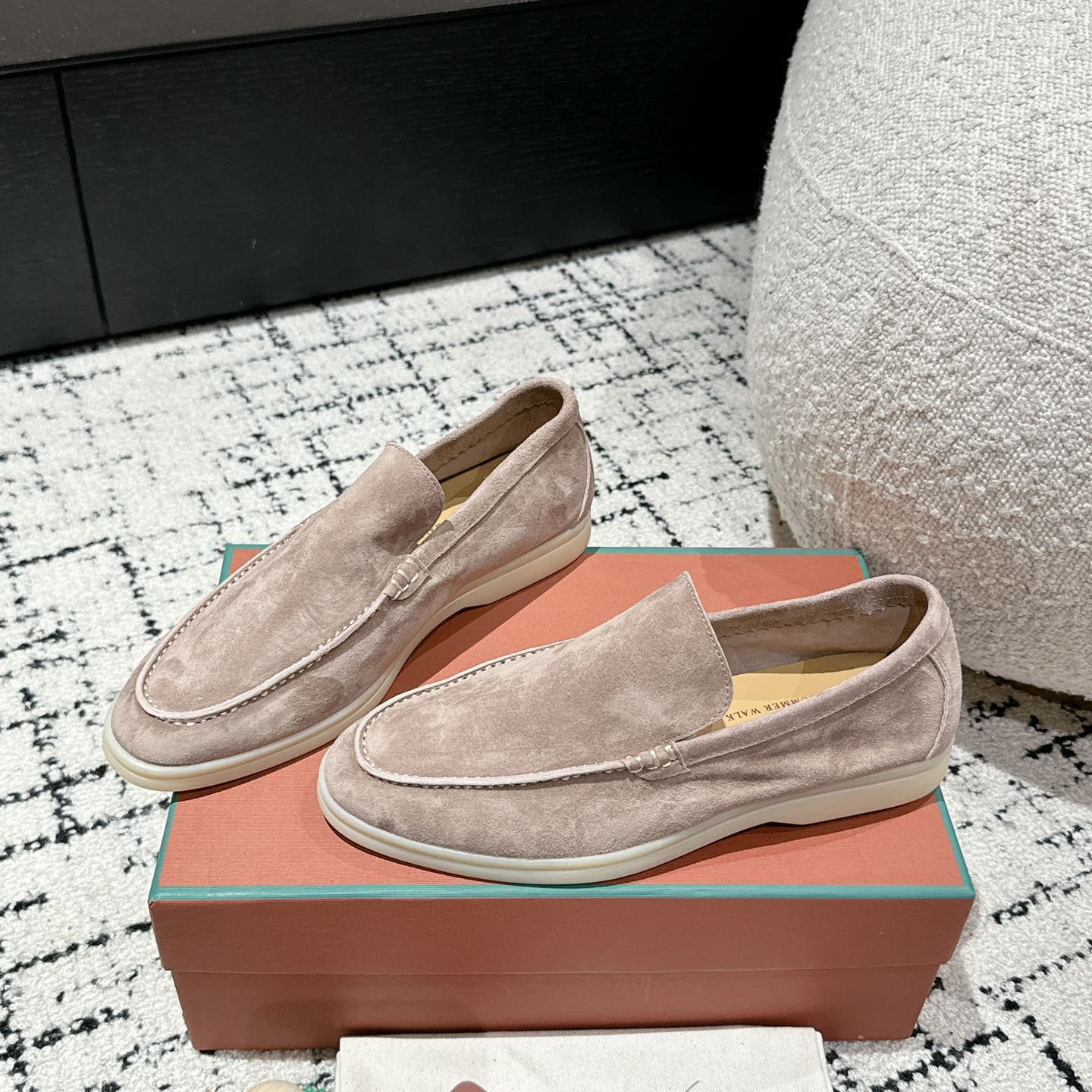 Men's luxury loafers, slip-ons, casual flat shoes, high-end quality foreign trade genuine leather shoes 10