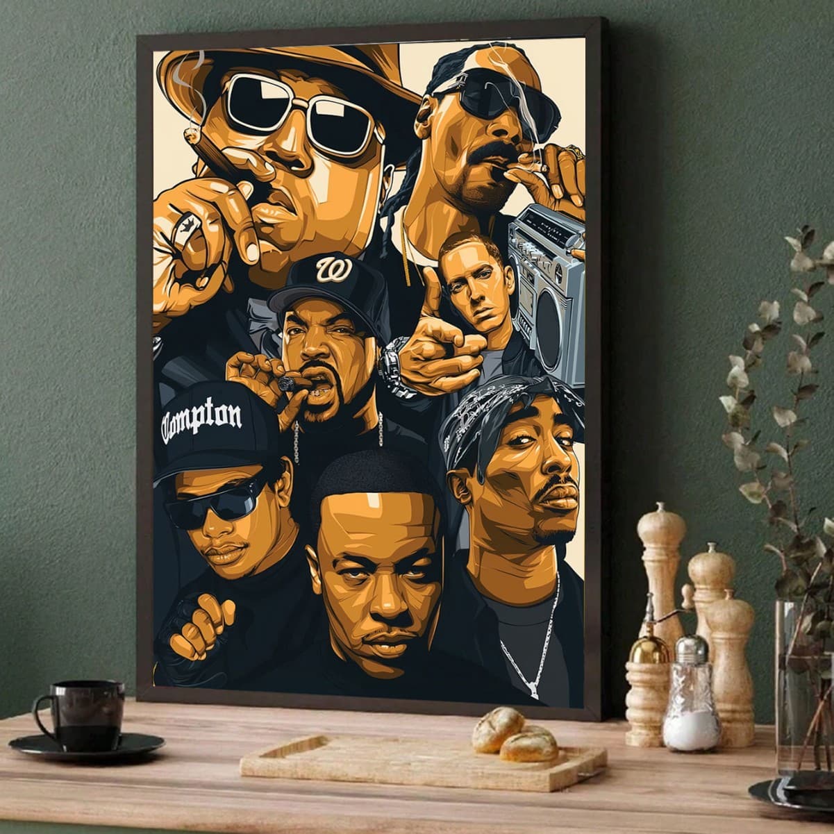 Canvas wall art movie poster living room and bedroom decoration frameless mural home dining room office hanging picture-3