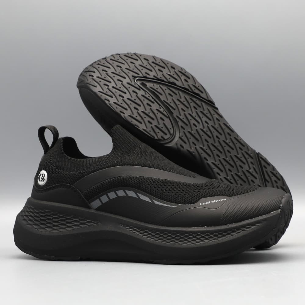 Wear one-leg soft-soled men's running shoes, sports shoes, new mesh breathable shock-absorbing lightweight thick-soled casual men's shoes 4