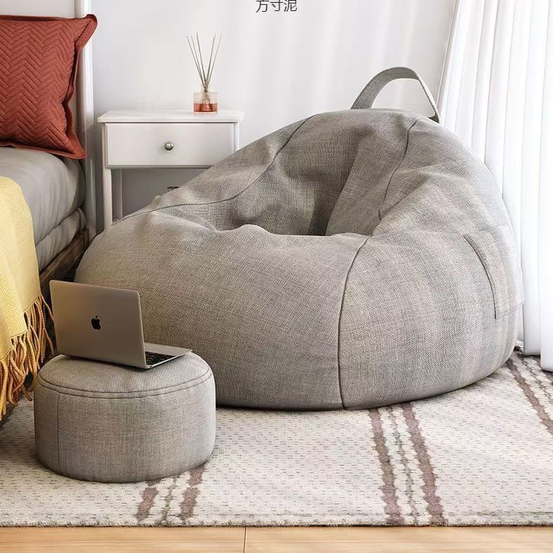 Lazy sofa bean bag internet celebrity living room bedroom leisure tatami balcony lazy chair reclining and sleeping single sofa 4