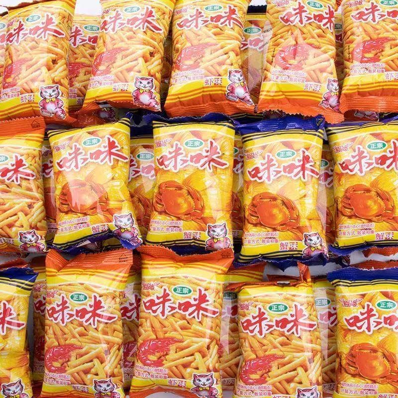 Aishang Mimi Shrimp Chips Potato Chips Snacks Gift Pack Casual Internet Celebrity Snacks Puffed Food Snacks Wholesale 5
