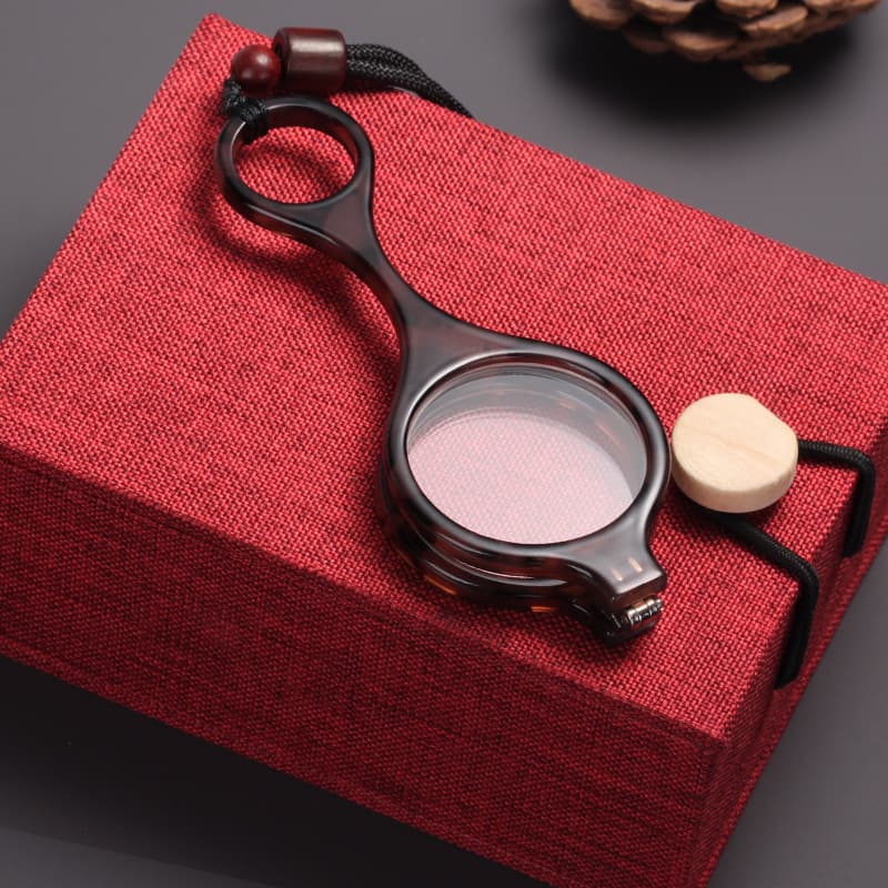 New style hanging neck reading glasses necklace jewelry folding reading glasses light portable glasses for the elderly 3