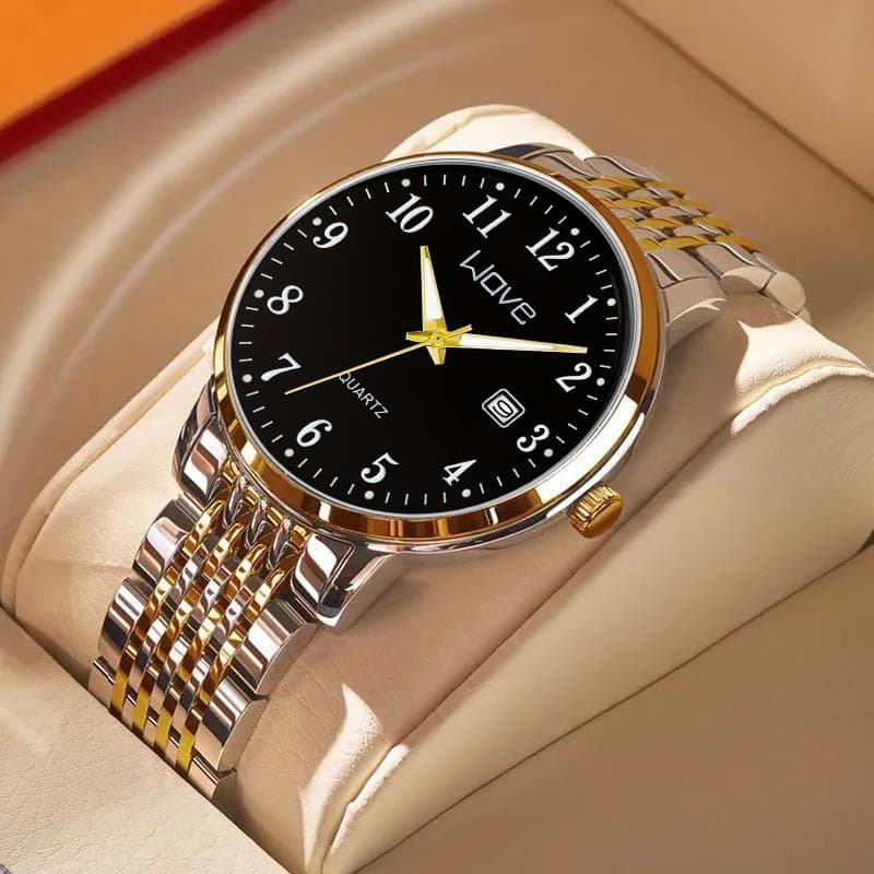 Men's watch Korean version trendy fashion men's watch spot watch factory foreign trade AliExpress hot model single calendar luminous 2