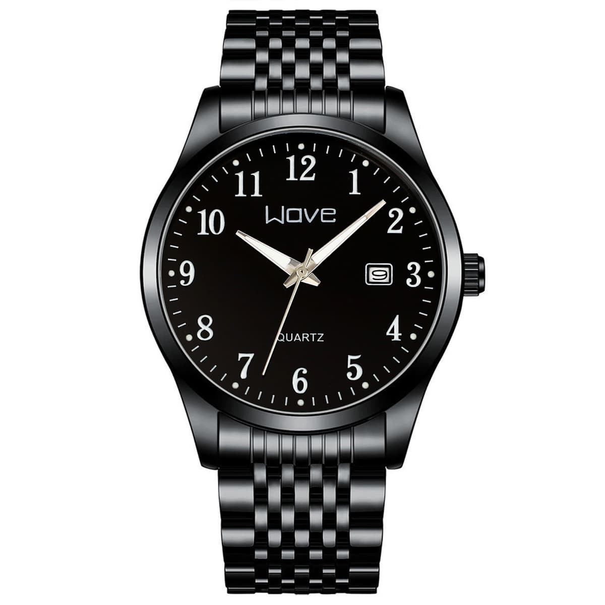 Men's watch Korean version trendy fashion men's watch spot watch factory foreign trade AliExpress hot model single calendar luminous 6