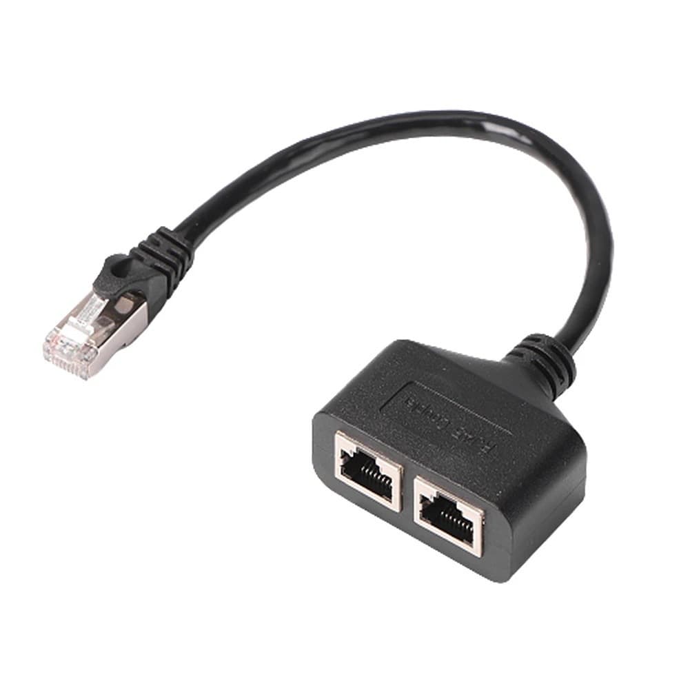 rj45 one-to-two/three/four network cable splitter RJ45 one-to-three extension cable one-to-two Ethernet adapter 4