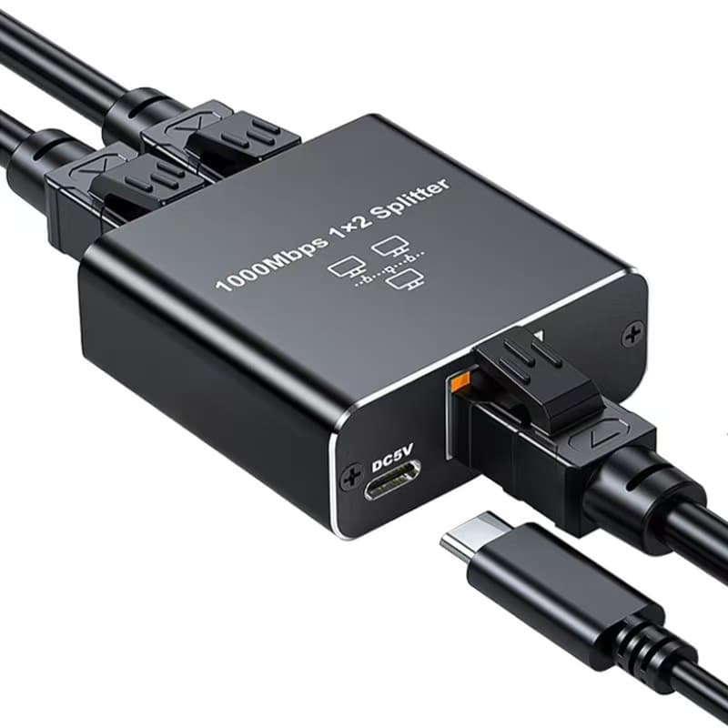High-speed Gigabit plug-and-play network distributor computer broadband router switch one-minute multi-port splitter 9