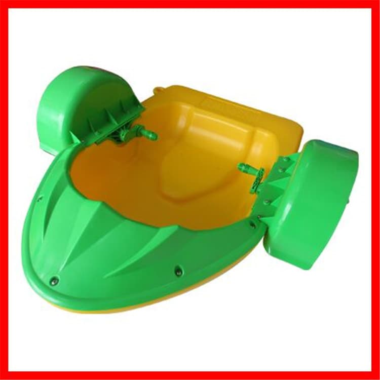New children's water hand boat outdoor park paradise equipment inflatable pool swimming pool parent-child electric boat 7