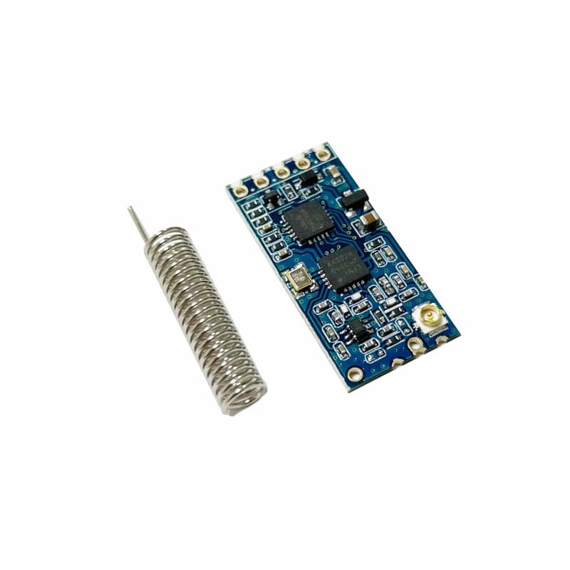 HC-12 wireless module 433MHz receiving and transmitting 1km serial communication transparent transmission data transmission si4438 networking 8