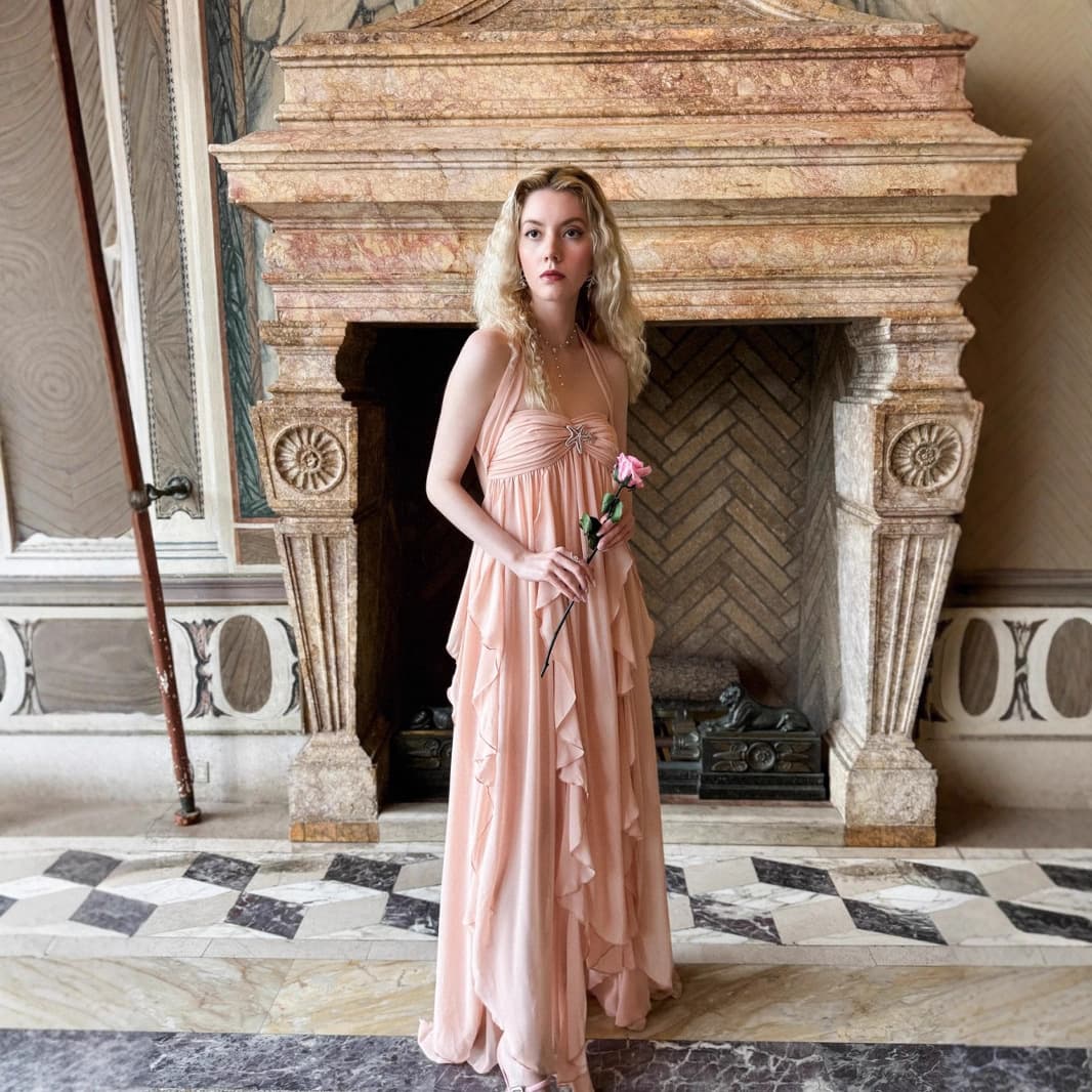 Vacation super fairy irregular long skirt dress female celebrity seaside halter neck tube top backless dress birthday gift dress 3