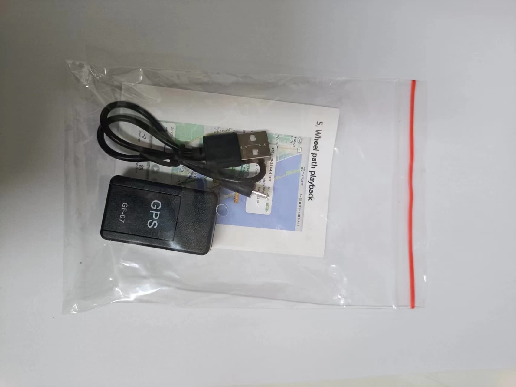 GF07 locator, anti-lost device for the elderly and children, GPS vehicle mounted strong magnet, no installation required, GF07 manufacturer 7