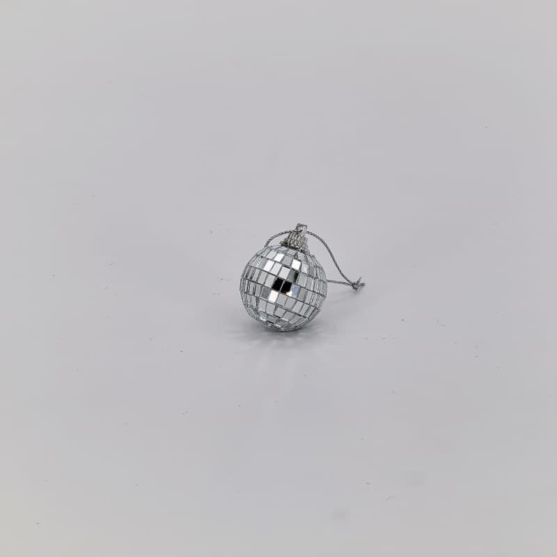 Jiazheng silver glass mirror ball DISCO KTV laser reflective ball cake Christmas pendant foam decorative ball 10