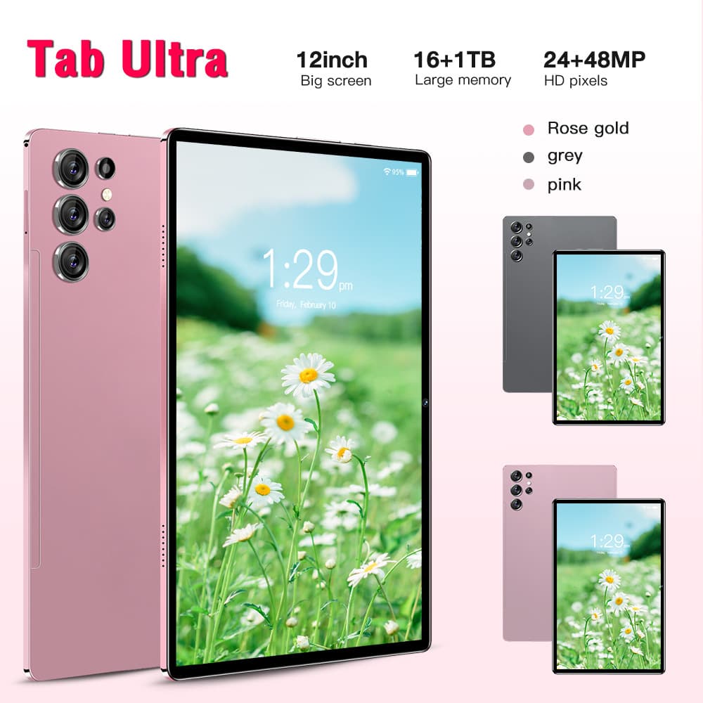 New popular cross-border tablet computer Tab Ultra 16+1TB Android 10.1 HD screen foreign trade source wholesale 3