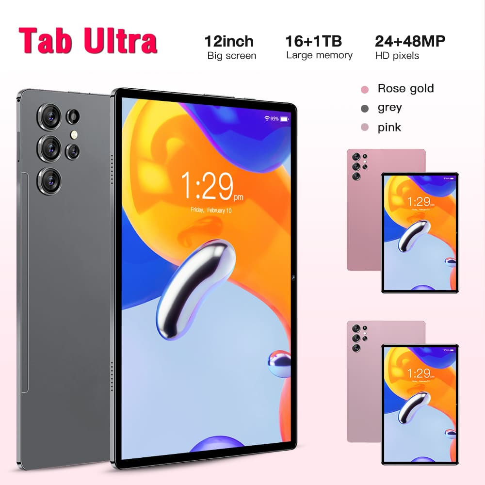 New popular cross-border tablet computer Tab Ultra 16+1TB Android 10.1 HD screen foreign trade source wholesale 4