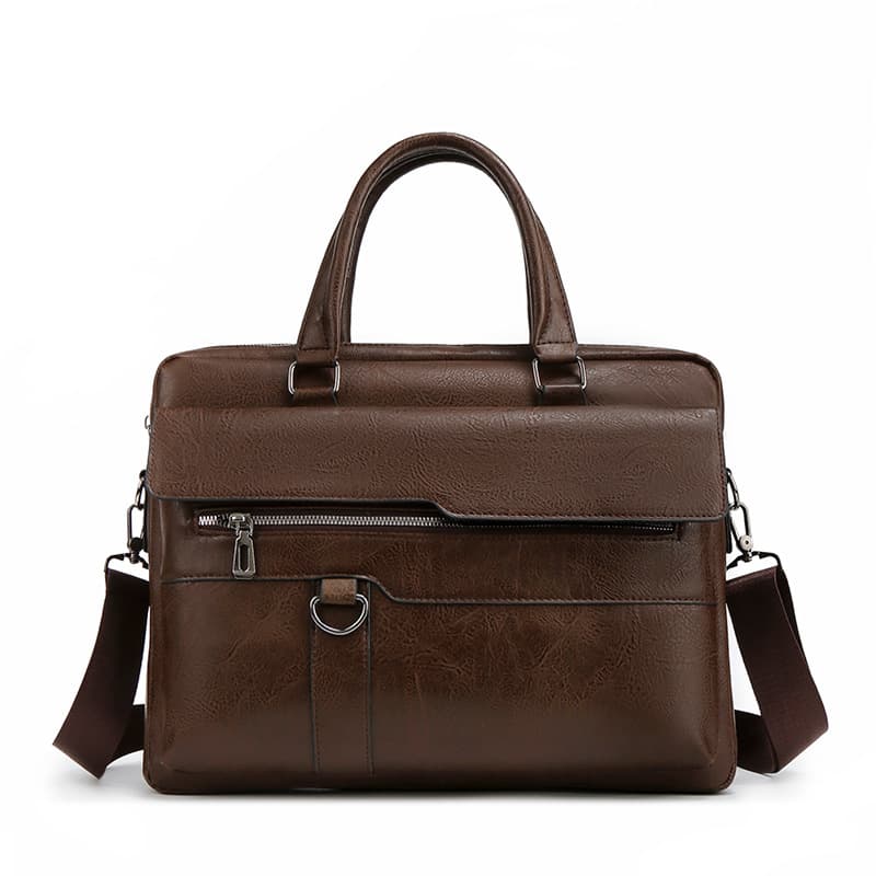 Cross-border men's handbag, business commuter bag, briefcase, large-capacity computer shoulder bag, multi-functional cross-body backpack 3