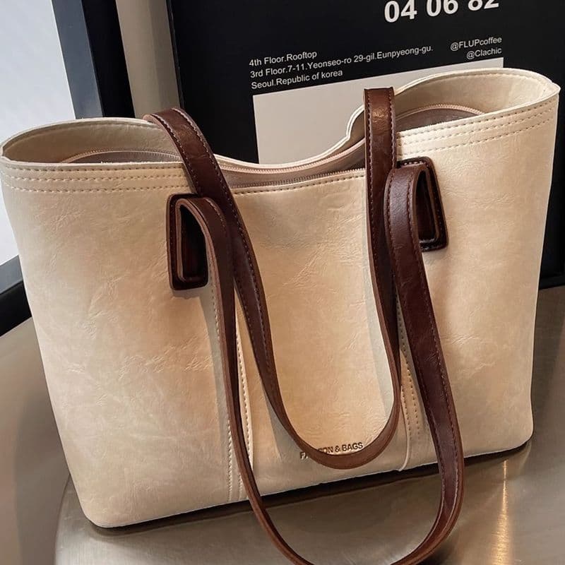 Large Capacity Women's Shoulder Bag 2025 New Fashion Work Commuting Trendy Handbag Large Bag Trendy Tote Bag 2