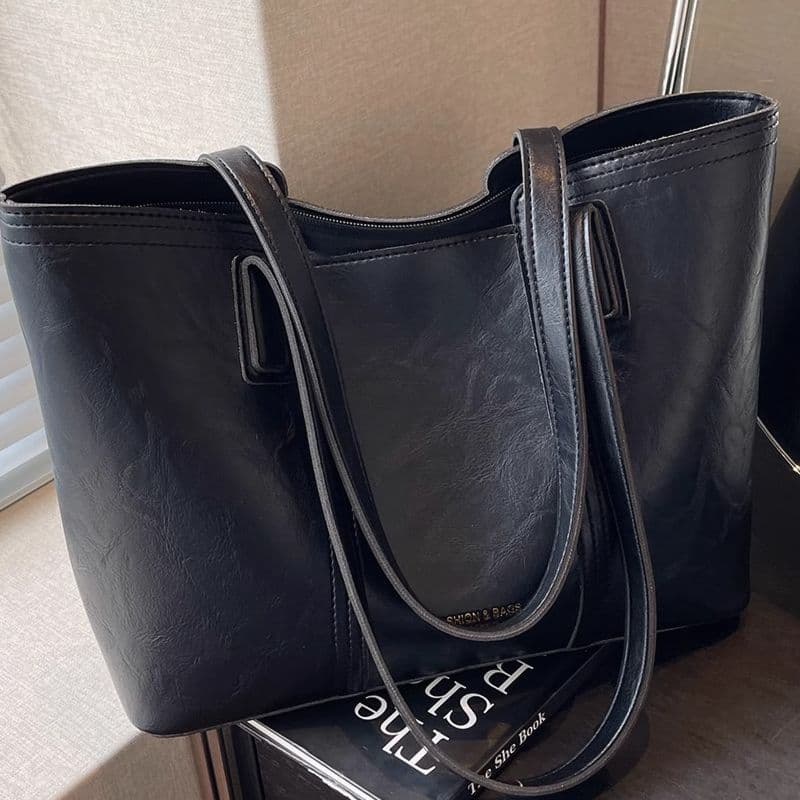 Large Capacity Women's Shoulder Bag 2025 New Fashion Work Commuting Trendy Handbag Large Bag Trendy Tote Bag 4