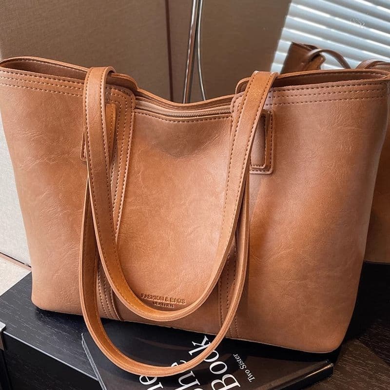 Large Capacity Women's Shoulder Bag 2025 New Fashion Work Commuting Trendy Handbag Large Bag Trendy Tote Bag 5