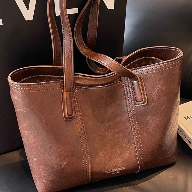 Large Capacity Women's Shoulder Bag 2025 New Fashion Work Commuting Trendy Handbag Large Bag Trendy Tote Bag 6