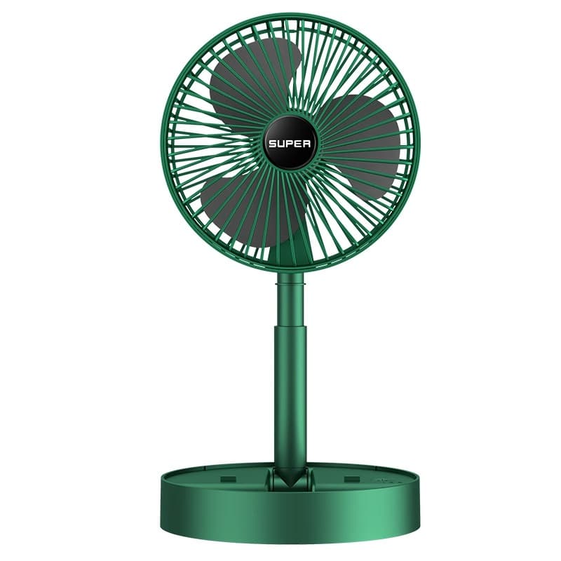 Portable usb retractable fan mini fan folding desktop student office desktop fan cross-border wholesale 6