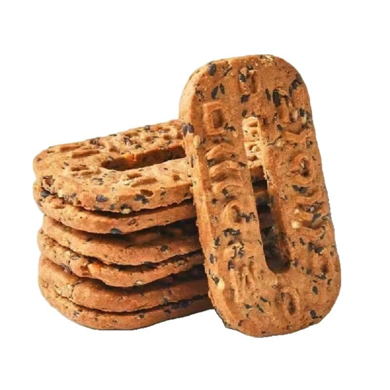 Five black alkali water cereal cakes puffed snacks multi-grain biscuits snacks snacks meal replacement full breakfast food snacks 6