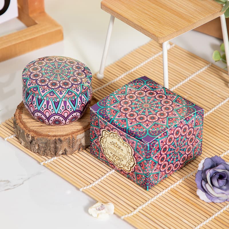 Cross-border supply dry flower aromatherapy candle smokeless environmentally friendly soy wax room lasting fragrance romantic souvenir wholesale 8