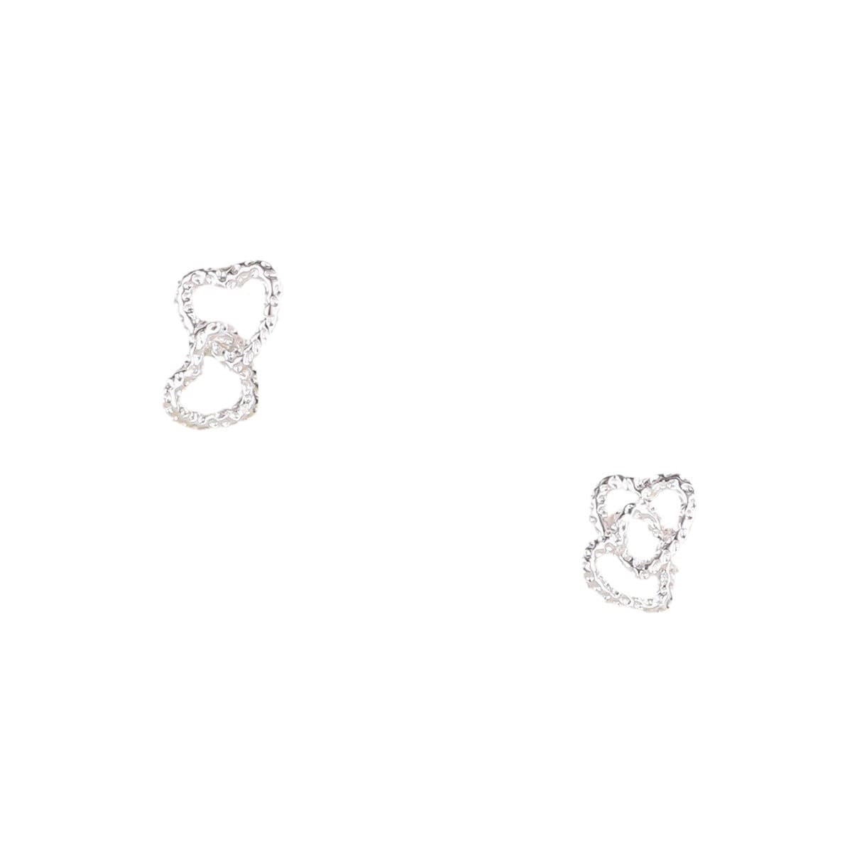 Fashionable and exquisite love hollow women's ear stud earrings, suitable for women's daily wear, manufacturer wholesale 6