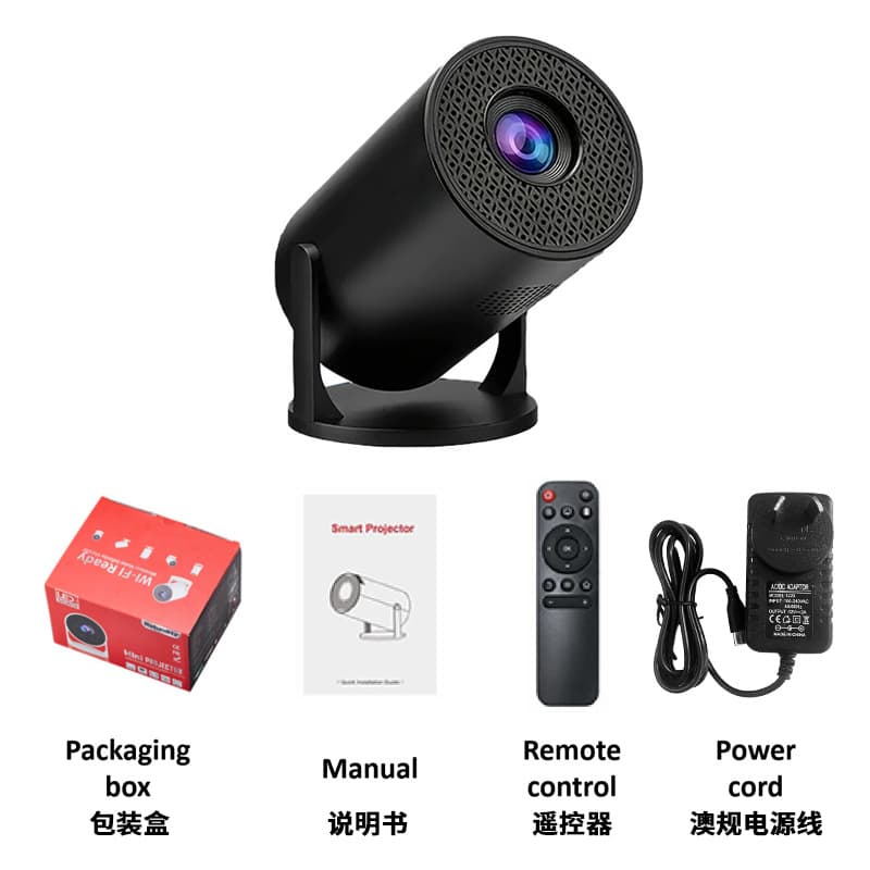 M5 home mini projector small mini outdoor camping B&B portable home theater projector 7