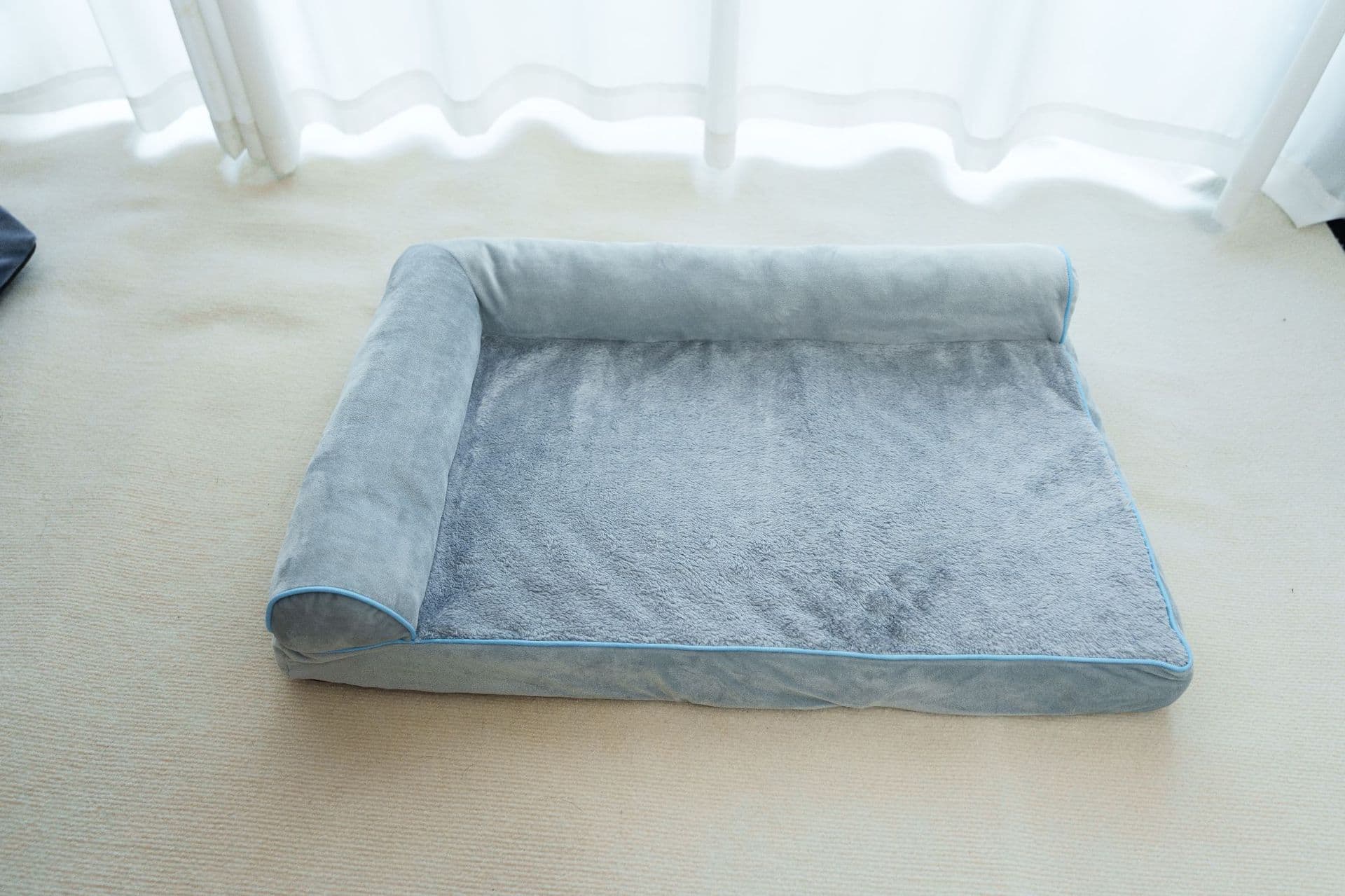 Removable and washable cat and dog sofa pet four seasons plush L-shaped universal warm cat nest sponge dog bed large dog mat 9