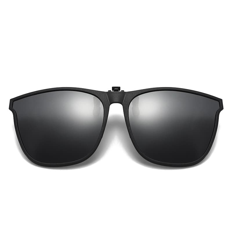New polarized myopia sunglasses clip-on flip-up anti-UV ultra-light glasses clip-on night vision driving sunglasses 8